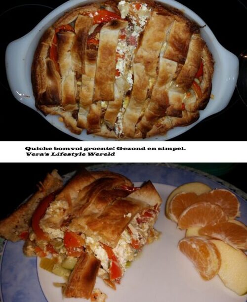 Vegetarische Hartige Groentetaart: Gezond Quiche Recept