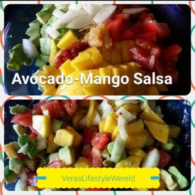 Verrassende mango avocado salsa