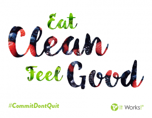 Eat clean, feel good. Pak It Works op ter ondersteuning bij Vera