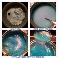Eetbaar slijm voor Halloween - Voeg naar wens geur, kleur, snoep en glitters toe