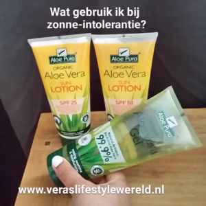 Wat gebruik ik bij zonne-intolerantie