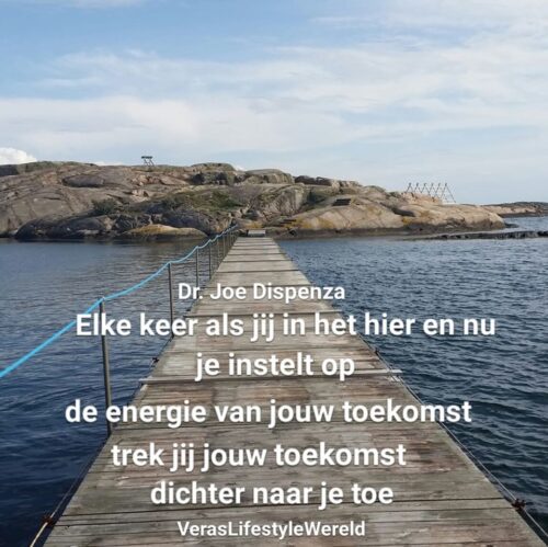 'Elke keer als jij in het hier en nu je instelt op de energie van jouw toekomst, trek jij jouw toekomst dichter naar je toe' Dr. Joe Dispenza over visualiseren, realiseren en alles=energie