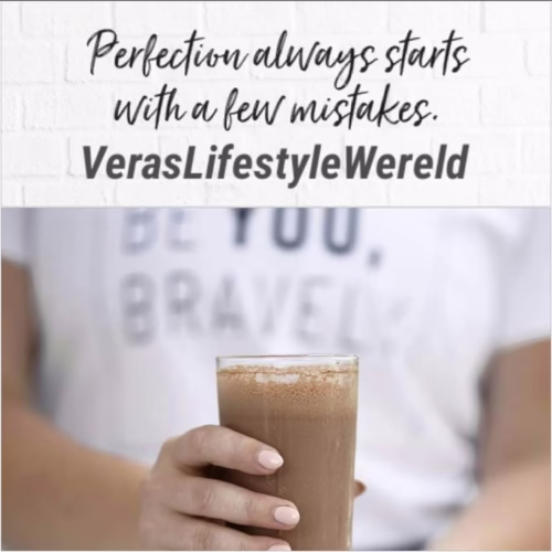 Perfectie start altijd met een paar fouten