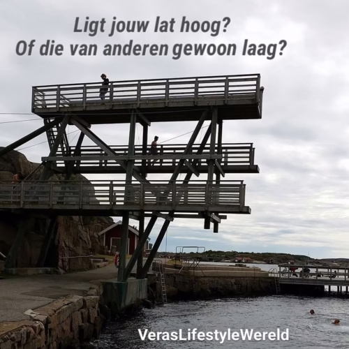 Ligt jouw lat hoog? Of ligt de lat van anderen laag?