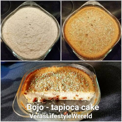 Recept bojo - tapioca cake - in 5 min in de oven!