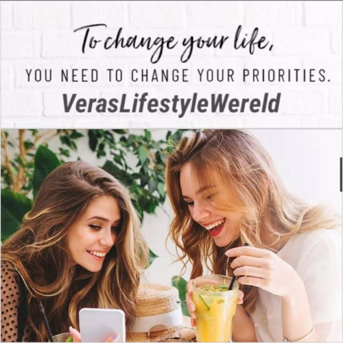 Om je leven te veranderen, dien jij je prioriteiten te veranderen