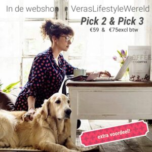Extra online voordeel in de webwinkel van Vera's Lifestyle Wereld op een deel van het It Works assortiment. Kies uit de Pick 2 & Pick 3!