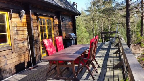 Zweeds Huisje 'Dutch Treat' in Munkedal , te huur via Novasol