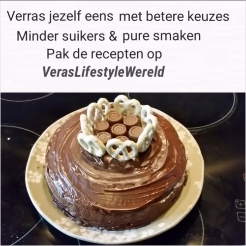 Hoe decoreer je taart met keto chocolade? Verras jezelf eens met betere keuzes en pak wat recepten op bij Vera's Lifestyle Wereld