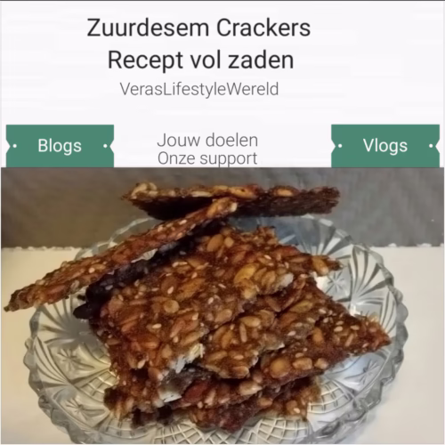 Zuurdesemcrackers Recept - Vol Zaden