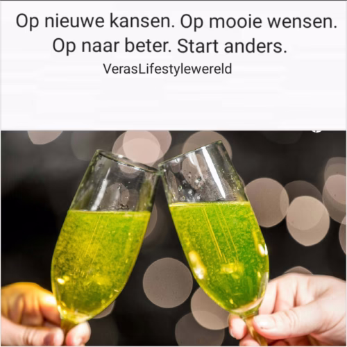 Op mooie wensen. Start anders.