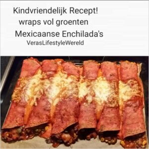 Kindvriendelijk recept Mexicaanse enchiladas
