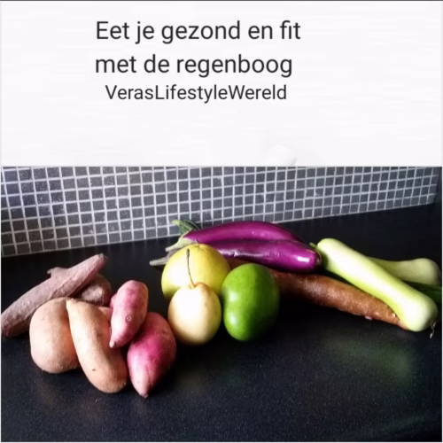 Eet je gezond en fit met de regenboog!