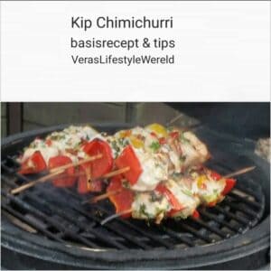 Recept Kip Chimichurri van de kamado