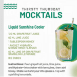Mocktail met It Works Hydrate