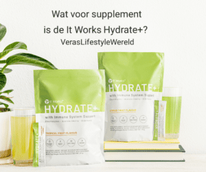 Wat voor supplement is de It Works Hydrate+?