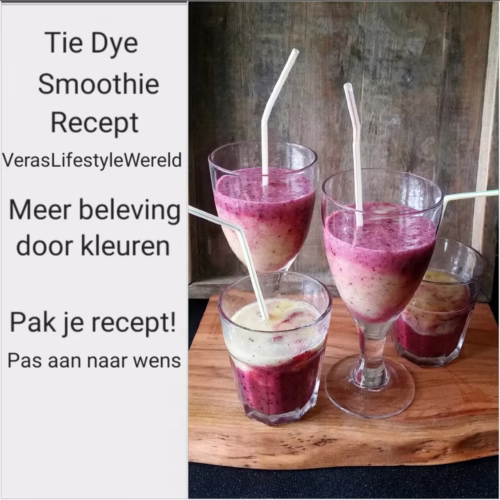 tie dye smoothie recept