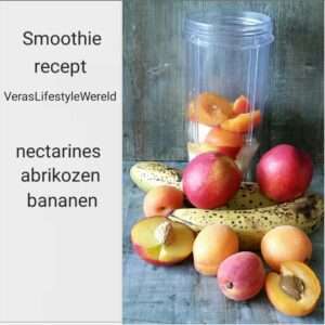 Smoothie recept met abrikozen en nectarines