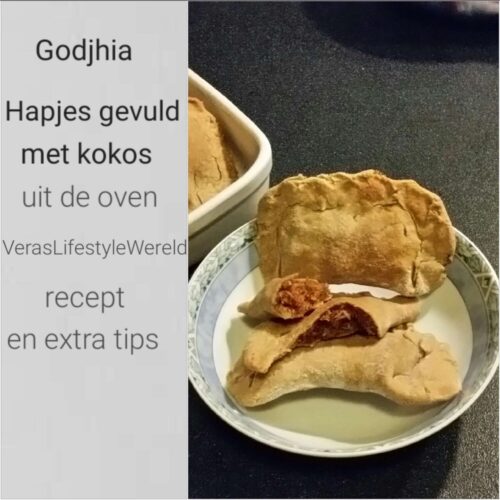 recept godjhia - hapjes gevuld met kokos
