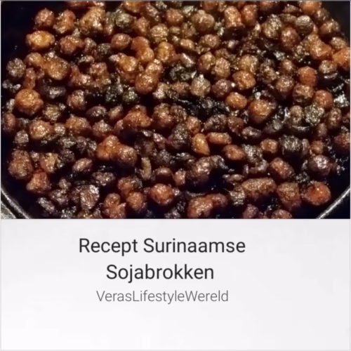 Recept Surinaamse sojabrokken gecoat met ketjap manis of sojasaus