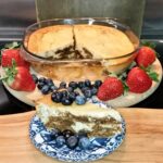 Recept gebakken zuivelvrije yoghurttaart met minder suiker - Gemakkelijk alternatief voor cheesecake