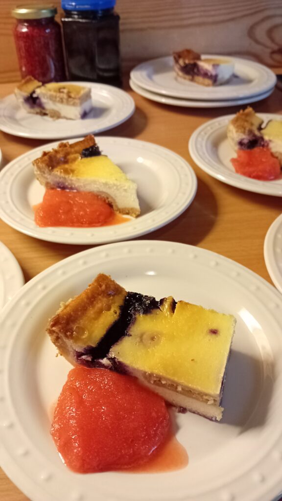 Recept 'students' lime cheesecake - grote taart passend in klein budget