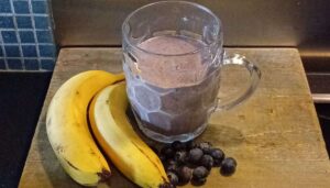 Recept vegan smoothie met bosbessen