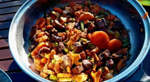 Recept groentepannetje met cantharellen