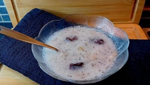 Recept Surinaamse zoete vermicellipap | Vegan en glutenvrije Sewai