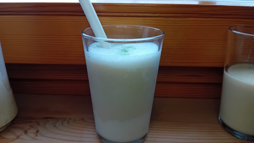 Recept Milde mango smoothie met twee lagen