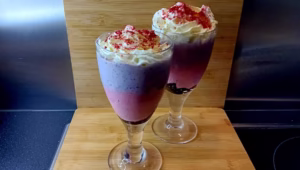 Unicorn Shake recept zonder toevoegingen en lekker fris en gezond