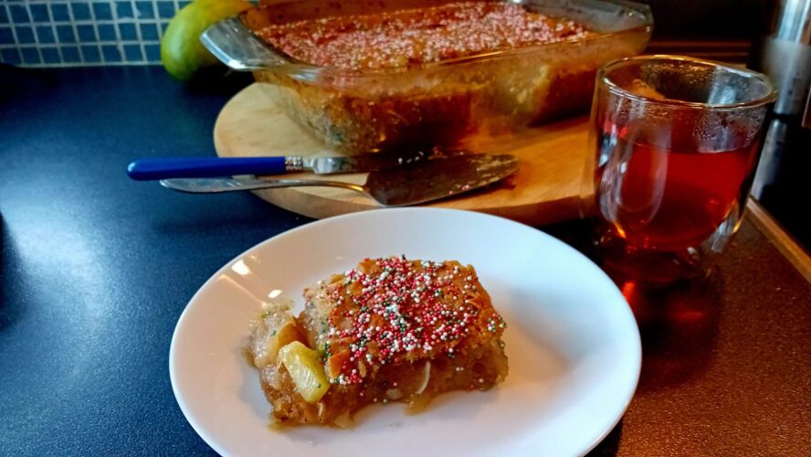 Caribische cassavetaart met ananas | Surinaamse bojo | Glutenvrij recept