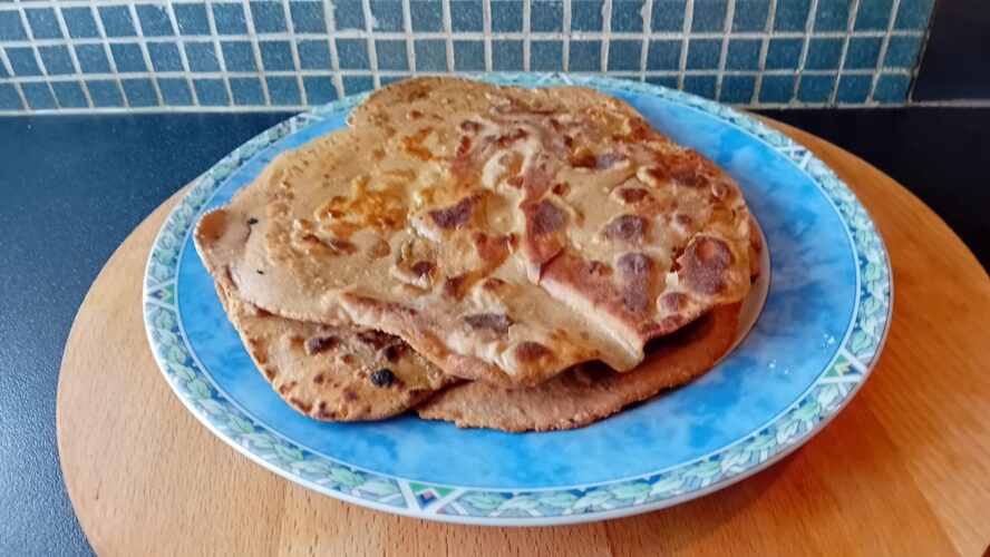 Hoe maak je glutenvrije roti | Flatbread recept