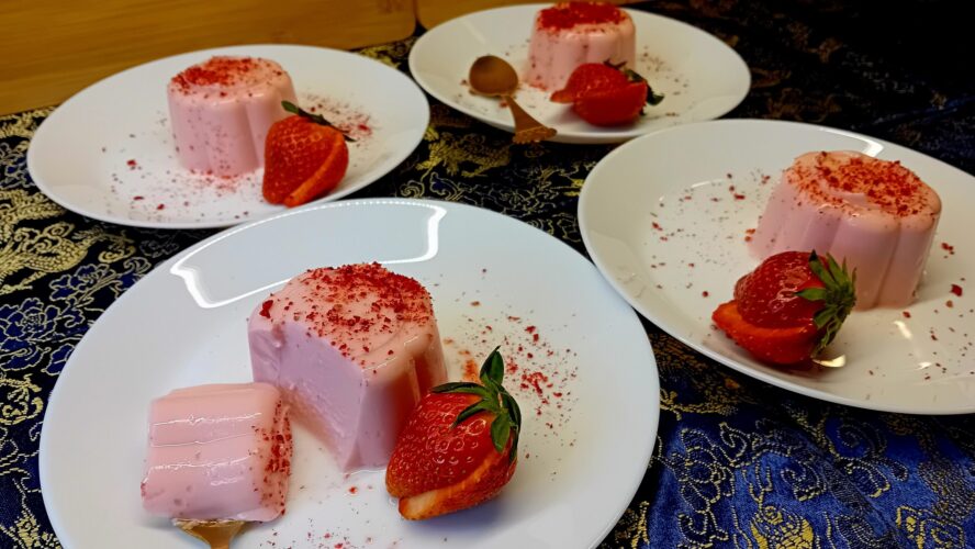 Surinaamse Dawet panna cotta | Vegan 3 ingrediënten recept