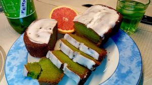 Surinaamse Fernandes sodapopcake met pandan en grapefruit | Glutenvrij en vegan | Fusion recept