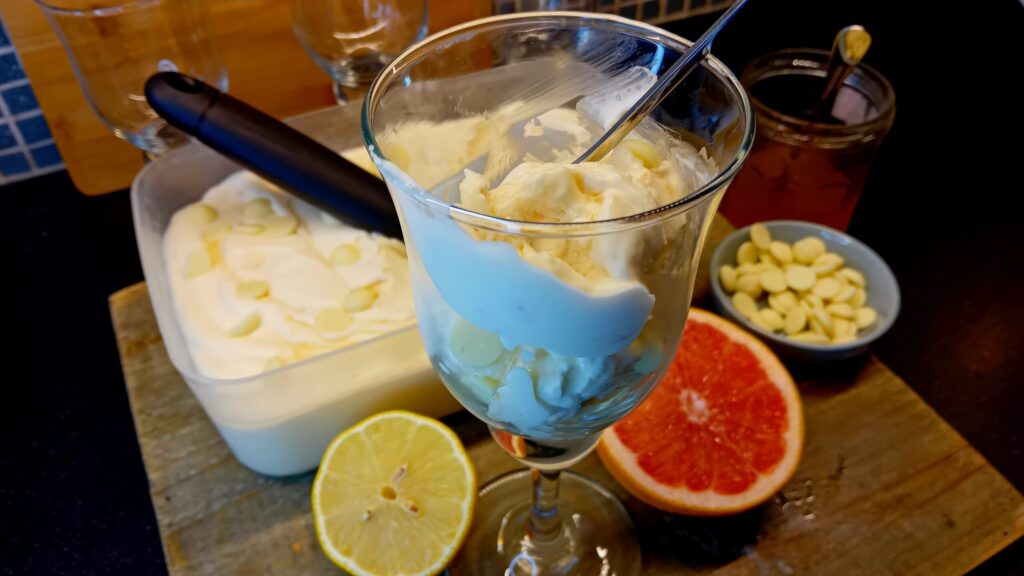 Surinaamse grapefruitroomijs | 3 ingrediënten recept | Pompelmoes ice cream zonder ijsmachine