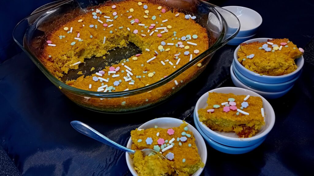 Surinaamse bojo zonder cassave | Zoete aardappelcake recept