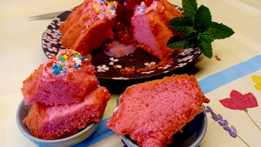 Roze Surinaamse Eksi Koekoe | Glutenvrij en zuivelvrij fusion recept