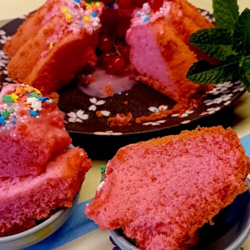 Roze Surinaamse Eksi Koekoe | Glutenvrij en zuivelvrij fusion recept